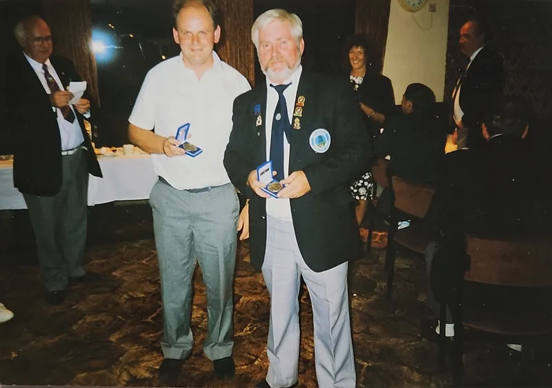 Peter Black and Sandy Deans
