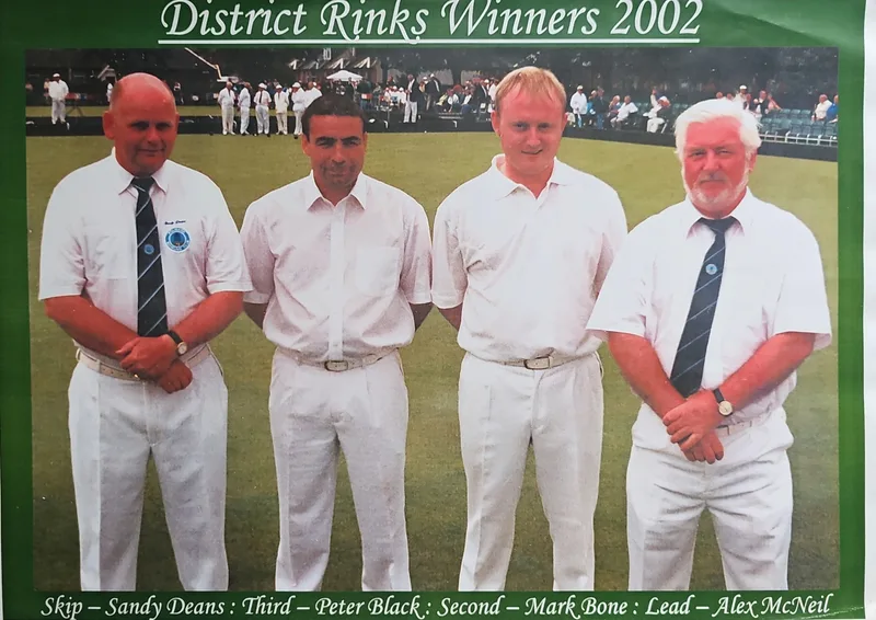 District Rinks Winners 2002