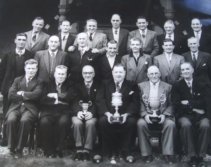 Early members of Polmaise Bowling Club